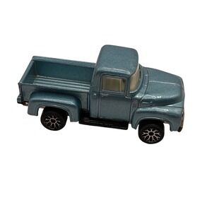 Vintage Matchbox 1956 Ford Pick-Up Metallic Blue 1:66 Scale Diecast Truck 1996